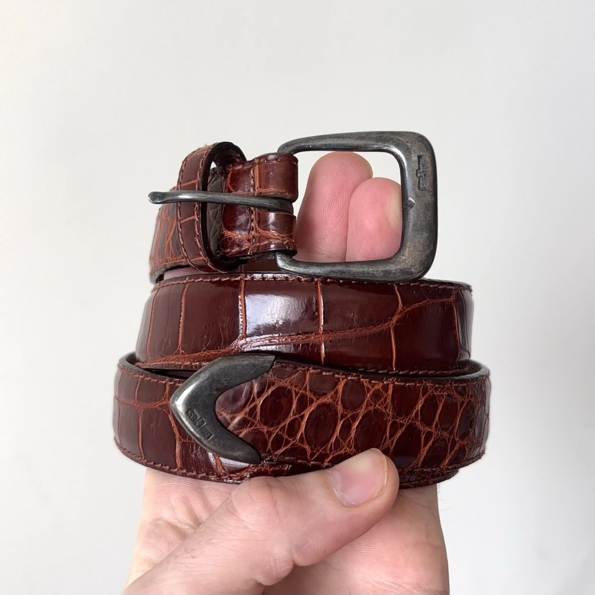 Ralph Lauren Alligator In Men's Belts for sale - eBay