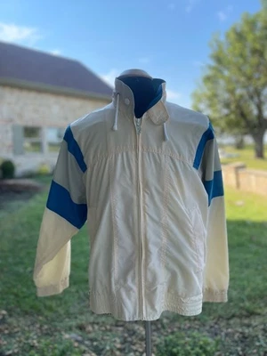 Vintage Members Only Y2k Color Block Windbreaker 100% Nylon Jacket M - Image 1 of 4