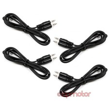 4PCS 3.5MM MALE AUX AUXILIARY CABLES CAR AUDIO STEREO JACK GALAXY NEXUS OPTIMUS
