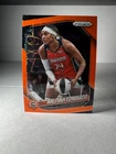 2025 Panini Prizm WNBA Basketball Orange Velocity Aaliyah Edwards #94