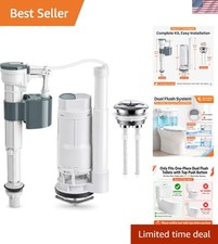 Upgrade Your Toilet: 2-Inch Dual Flush Valve Kit for Enhanced Water Efficiency
