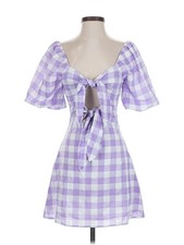 Nasty Gal Inc. Women Purple Casual Dress 0