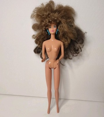 Steffie Face Style Magic Whitney Doll 1988 Barbie WondraCurl Earrings Vintage