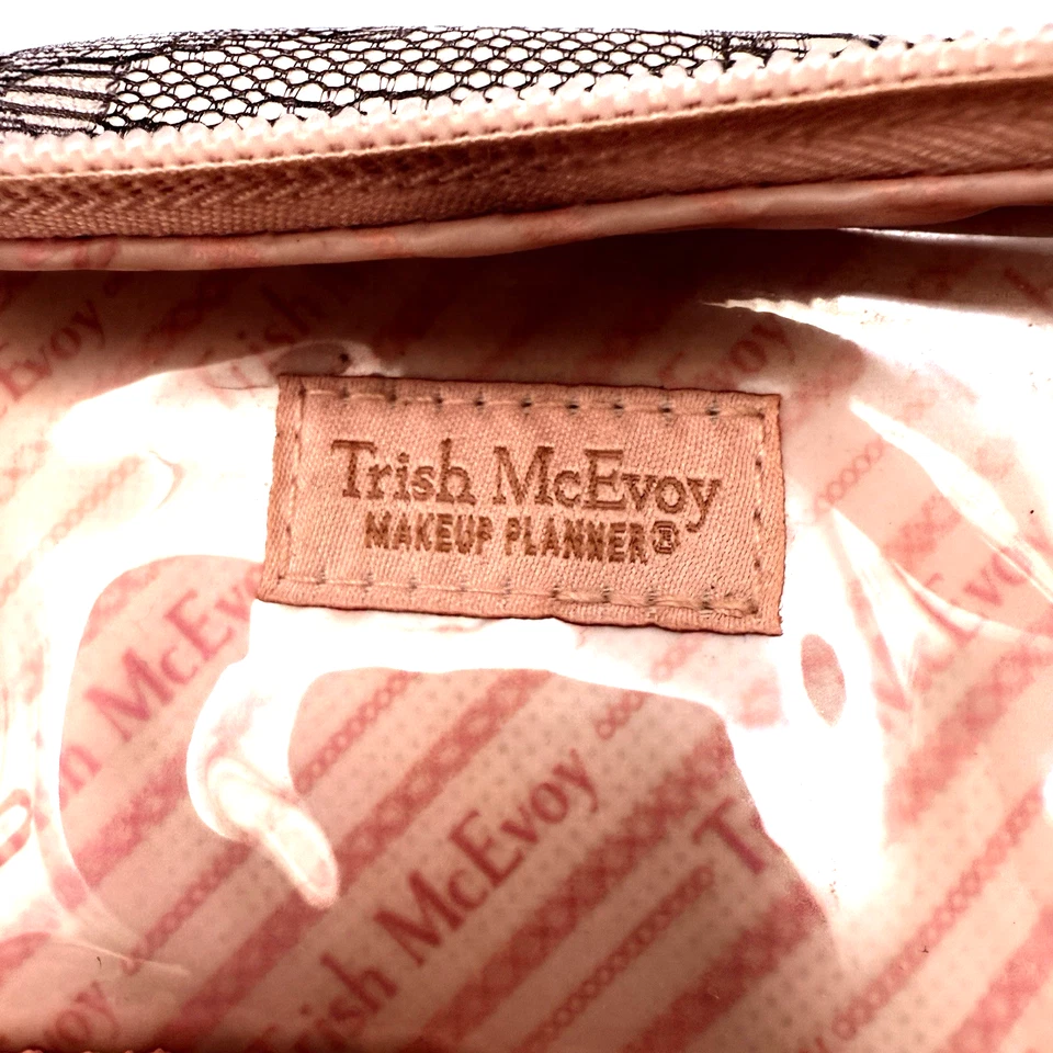 Trish McEvoy Planificador de Maquillaje Negro Encaje/Rosa Bolsa de Maquillaje Foto 4 de 4