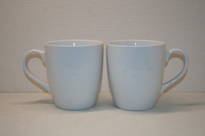 2x Jumbo Tassen 1,5 Liter   Porzellan weiß   Ø 14 cm, H 15,5 cm Geschenkidee