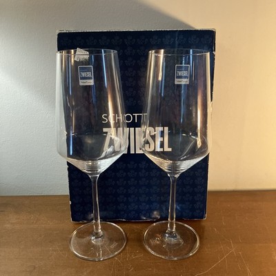 Schott Zwiesel Pure Bordeaux Red Wine Glass Tritan Crystal Dishwasher Safe Set 2