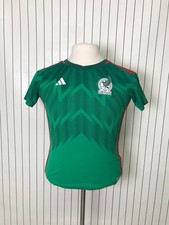Adidas Men's Official Mexico Home Jersey Green Size 2XS