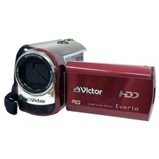 JVC Victor Everio GZ-MG330-R Red Camcorder Battery Included