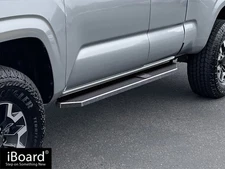 APS Polished 6" Side Step Side Bar Fit 05-23 Tacoma Extended Access Cab