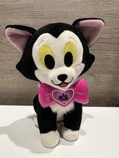 Disney Store Exclusive FIGARO Minnie's Bow-Toons Pet Cat Plush Stuffed Animal 6