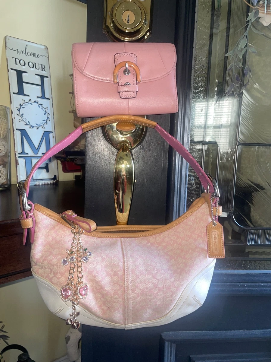 Coach ピンク ショルダーバッグ バッグ & ハンドバッグ 女性用 | eBay