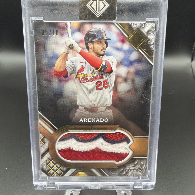 Nolan Arenado /10 2025 Topps Transcendent Patch Card Cardinals Rockies