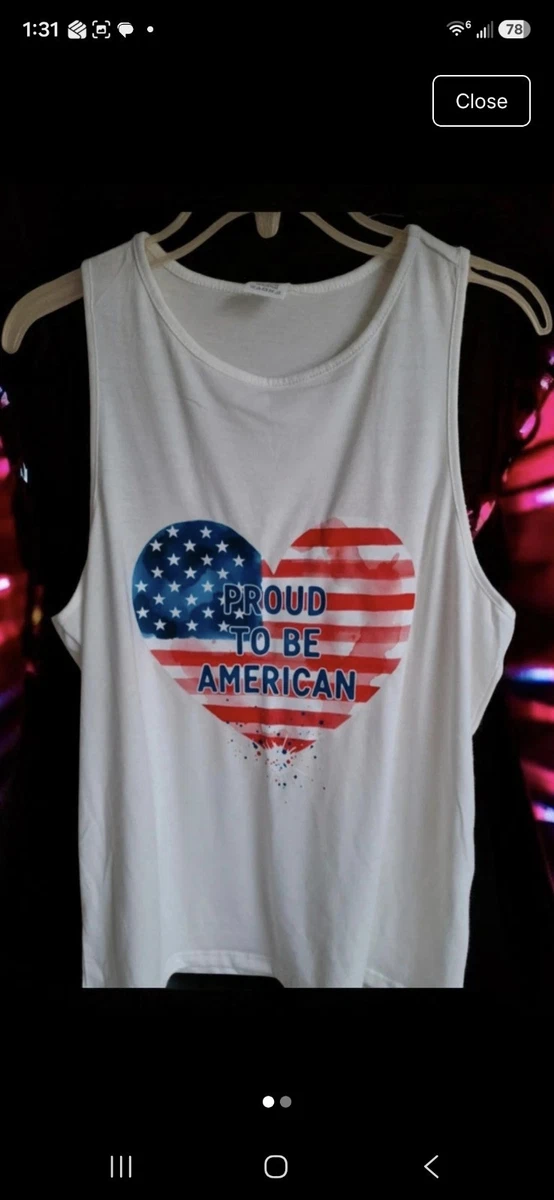 American Flag Tank Top for sale | eBay