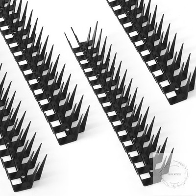 Bird Spikes, 10 Pack Bird Deterrent Spikes for Outside, Pigeon Squirrel Raccoon