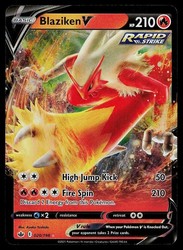 Blaziken V 020/198 Chilling Reign