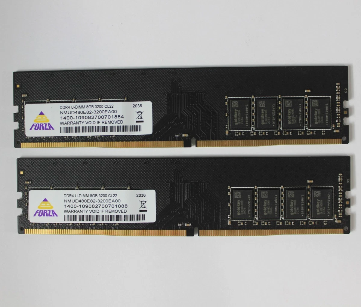 PC4-25600 (DDR4-3200) Bus Speed Computer RAM 8 GB Capacity per