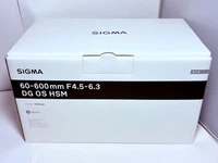 Sigma 60-600mm F4.5-6.3 DG OS HSM Sports SA Mount New Unused