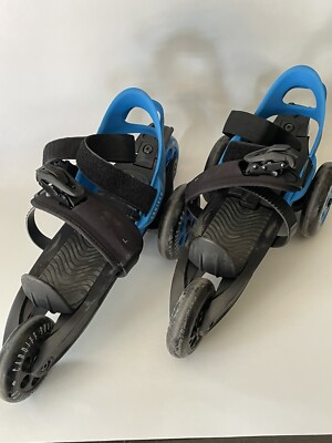 Cardiff Cruiser Large Fits Boys 4 - Men's 13 Inline Skates - Blue/Black In Box