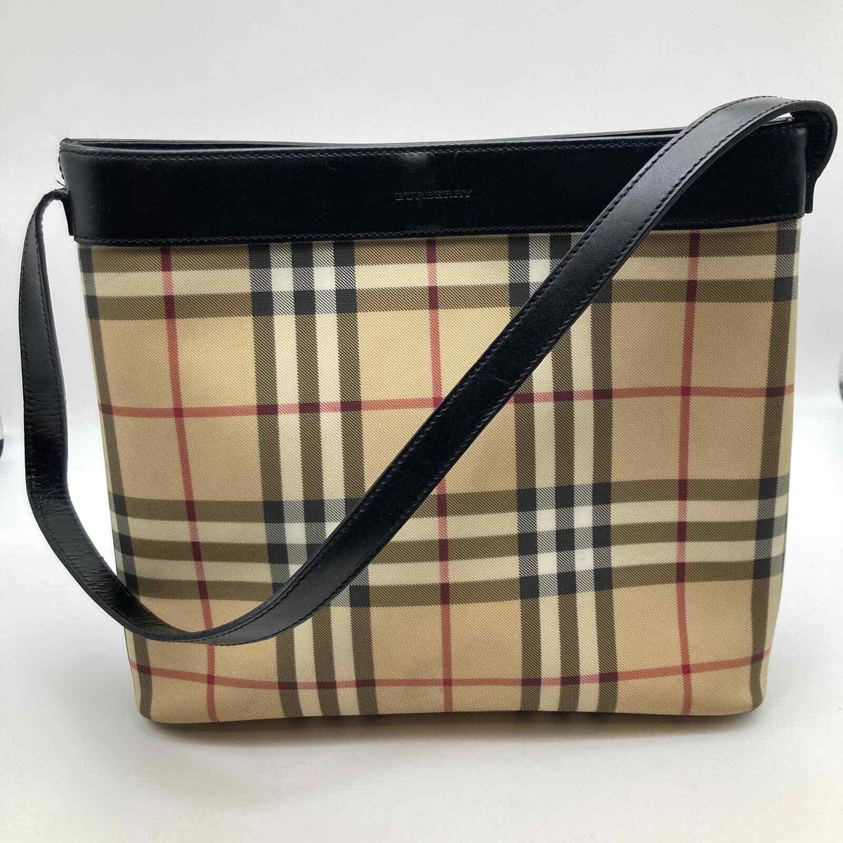 burberry nova check shoulder hand bag | eBay