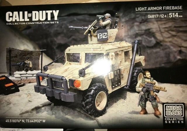 mega bloks call of duty light armor firebase