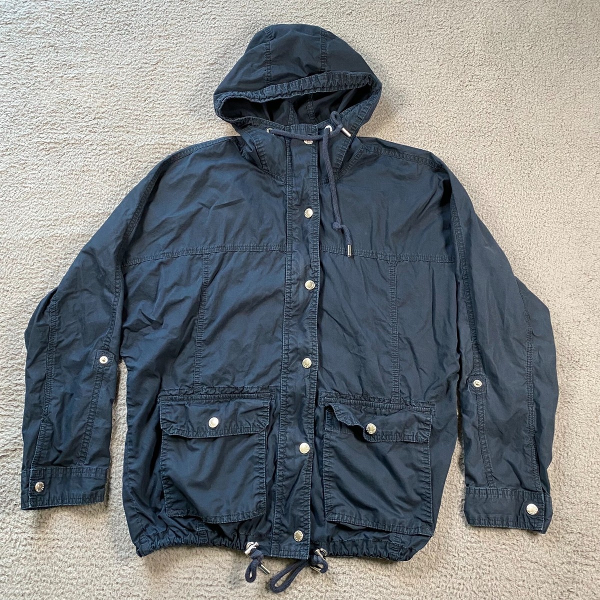 Abercrombie and Fitch ネイビー ジャケット XS Abercrombie and Fitch ネイビー ジャケット XS