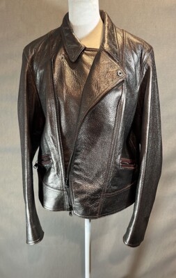 Philip Lim Woman s Leather Jacket Sz 10 NWT