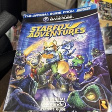 Starfox Adventures Nintendo Gamecube Official Players Strategy Game Guide Book