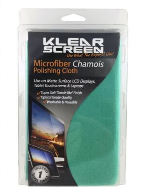 iKlear Klearscreen Microfiber ''Chamois'' Cloth, Türkis