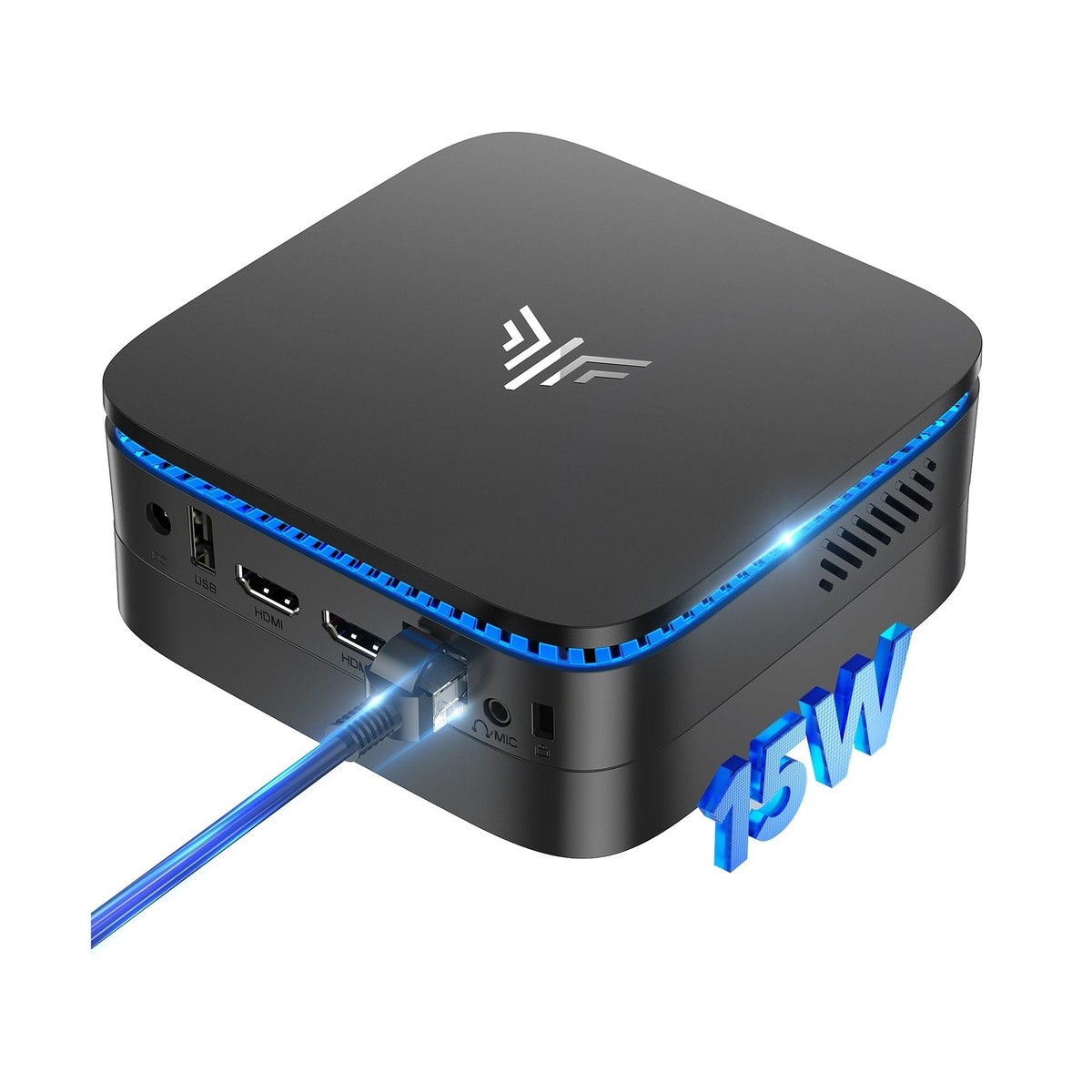 KAMRUI AK1 Plus Mini Desktop Computer Windows 11, 12th N95(up to
