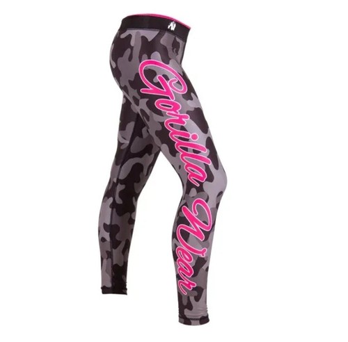 Gorilla Wear Camouflage Compression Tight–Black Leggings Workout Women's Size M - Picture 19 of 19