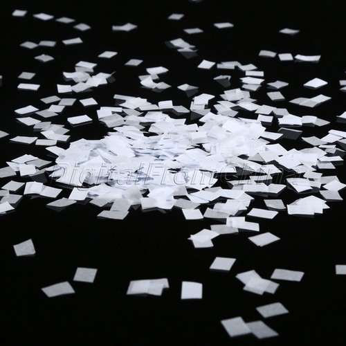 12Pcs White Snowflakes Snowstorm Snow Paper Magician Magic Tricks Props - Picture 6 of 10