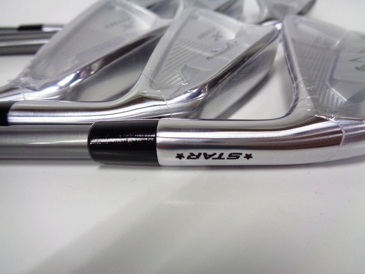 MINT Golf Iron Set Callaway X FORGED STAR Fujikura MC 80 for CW (S