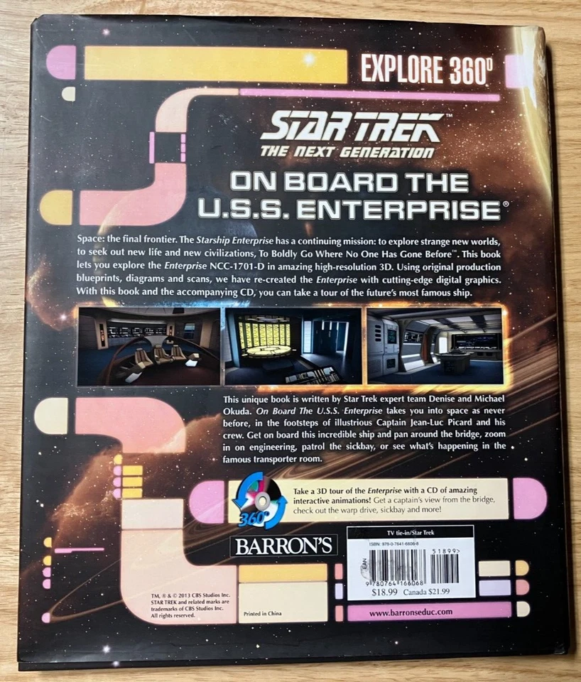 Star Trek: Mr. Scott's Guide U.S.S. Enterprise/ Workshop Manual/ TNG: On Board - Image 4 of 4