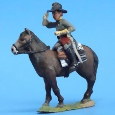 CORD-1068 - Confederate Trooper - ACW - Unknown Manufacturer - 54mm Metal - No B
