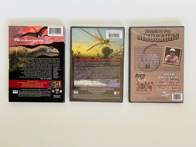 3 DVD set BBC Walking with Monsters+ Walking with Dinosaurs +