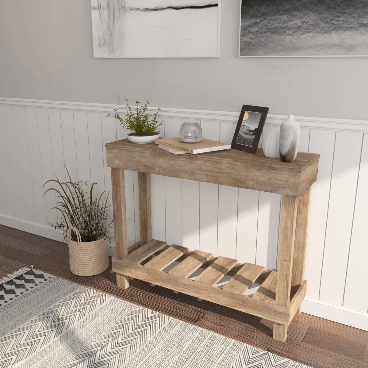 Small entrance on sale console table