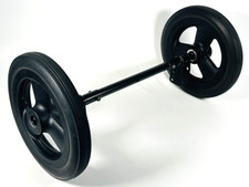 1 PAIR Quickie SR45 Manual Wheelchair Rear Wheels Axle