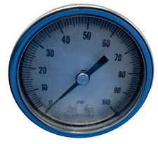 ASHCROFT PRESSURE GAUGE 0-100 PSI USA "FREE SHIPPING"
