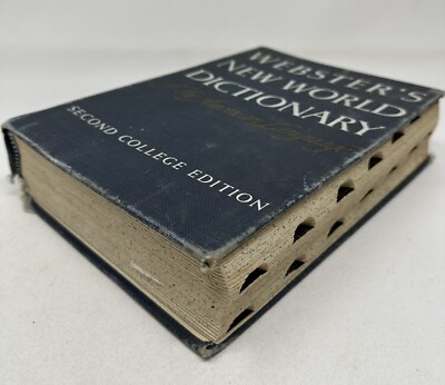 Websters New World Dictionary Of The American Language 2nd College