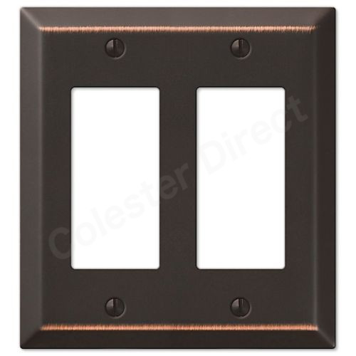 Oil Rubbed Bronze Wall Switch Plate Outlet Cover Toggle Rocker GFI Metal