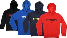 Spyder Youth Boys Basic Fleece Pullover Hoodie, Color Options