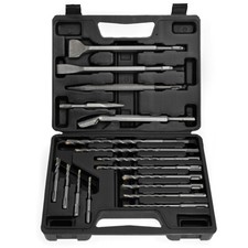 17pc Rotary Hammer Drill SDS & Plus Bit Bits ...