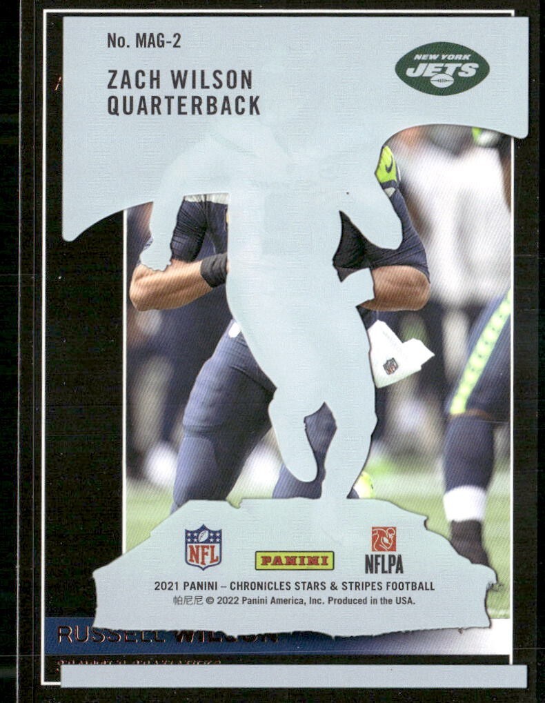 2021 Panini Chronicles - Panini #PA-2 Zach Wilson (RC)