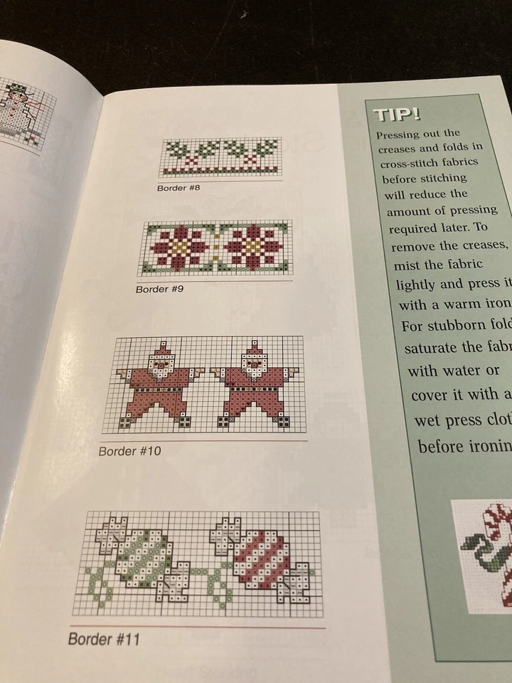 A Cross Stitch Christmas Treasury Of Design Booklet Craftways Holiday Motif Snow - Image 3 of 4