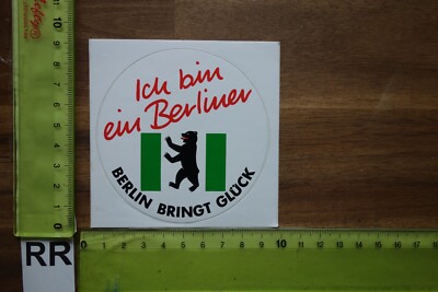 Alter Aufkleber Stadt BERLIN (RRC)