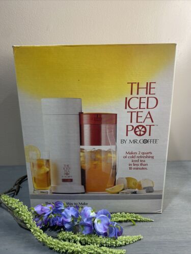 Mr Coffee the Glaced Tea Pot Pichet De Remplacement Transparent Tm5