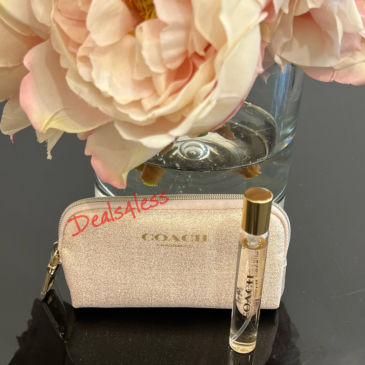 Coach Fragrance And Pouch Coin Purse Clutch Makeup Bag Perfume