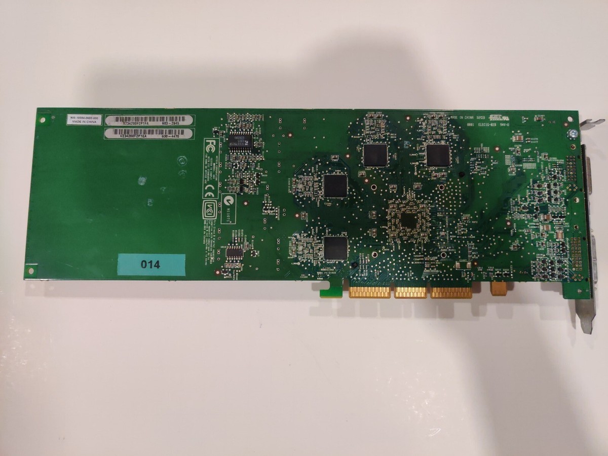 NVidia GeForce4 Titanium TI4600 128MB DVI & ADC AGP Power