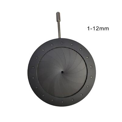Mechanische Irisblende 1-12mm verstellbarer Adapter für Labor