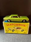 Vintage 1968 MATCHBOX 62C MERCURY COUGAR in Original Box ~ MINTY!